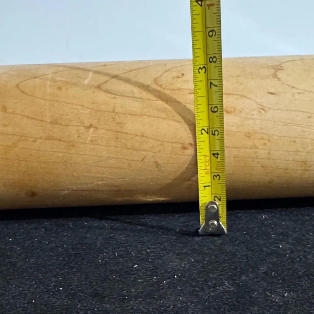 Vintage Wooden Hand Carved Rolling Pin for Baking